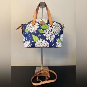 Dooney & Bourke Hydrangea Ruby Satchal